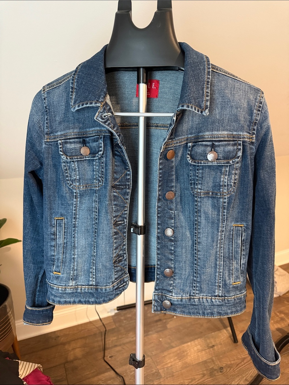 Elle Blue Denim Jean Jacket